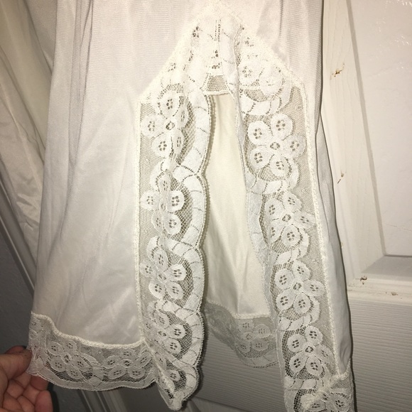 Vintage Velrose super long Lace half slip Medium - Picture 6 of 10